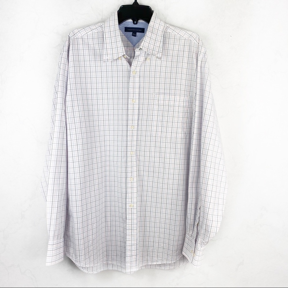 [Tommy Hilfiger] Classic Checkered Button Down Shirt
